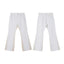 Gallery Dept White Beige‑Splice Flare Jeans
