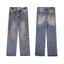 Gallery Dept Faded Art‑Paint Flare Jeans