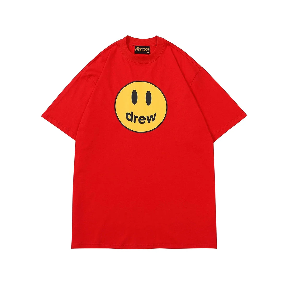 Drew House Mascot Smiley Tee, Red