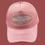 Cortiez Bold White Oval Ship Logo Trucker Hat - Pink