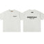 ESSENTIALS Short sleeved T-shirt European and American High Street FOG Double Line Men's and Women's American Trendy Brand Pure Cotton Round Neck Loose Set (11)