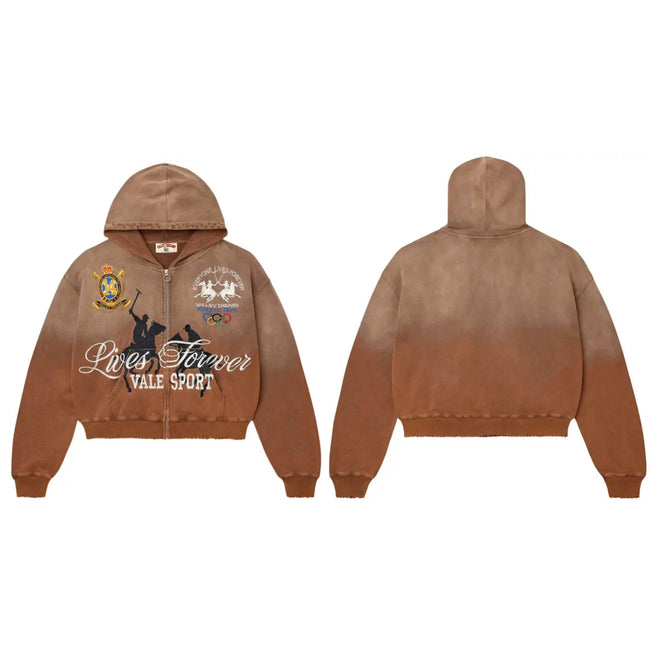 Vale Forever Classico Zip up Hoodie \ (10) Hover Image