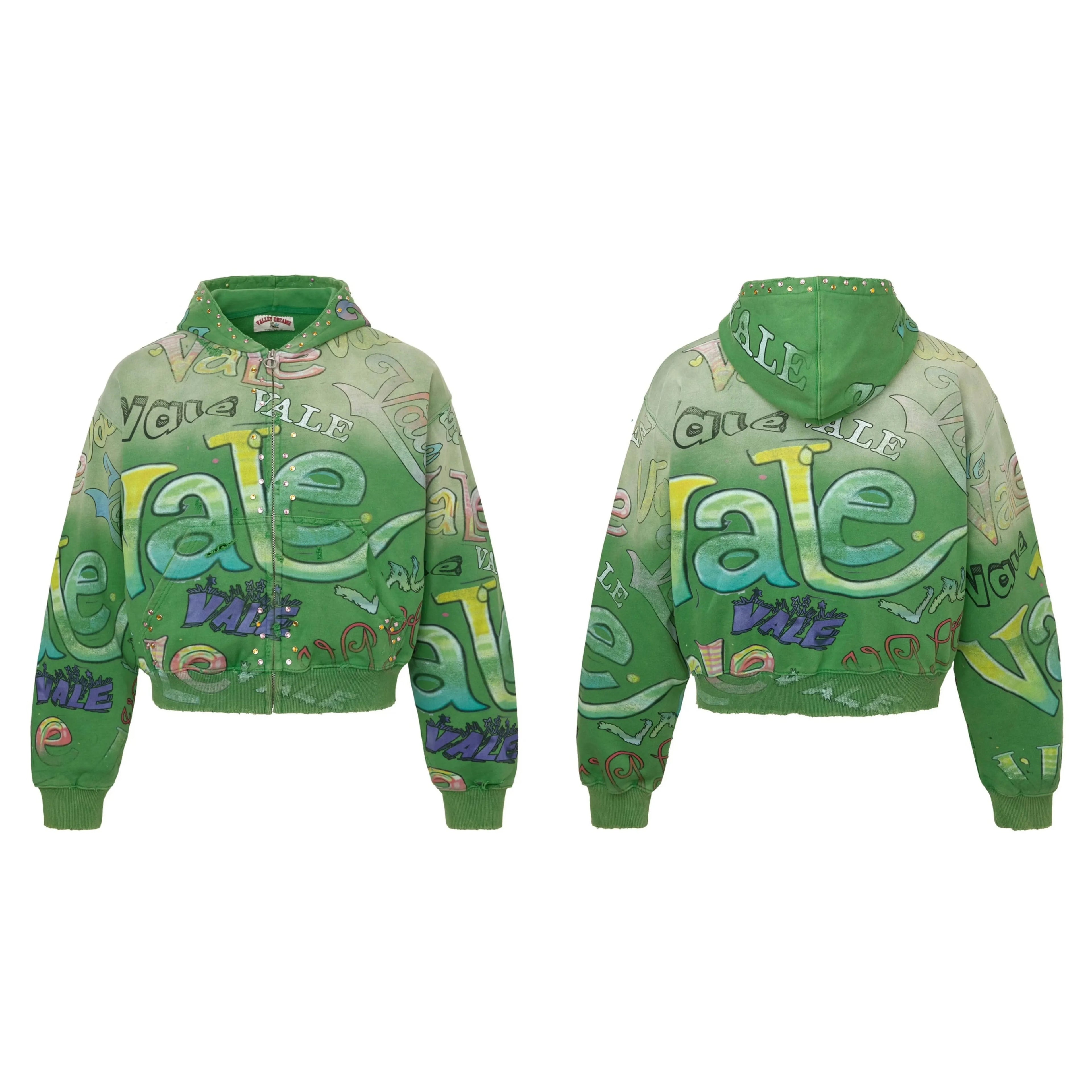 Vale Forever Classico Zip up Hoodie \ (1)