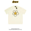 Drew House Daisy Smiley Graphic Oversized Cotton T-Shirt, Off White