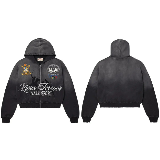 Vale Forever Classico Zip up Hoodie \ (8) Hover Image