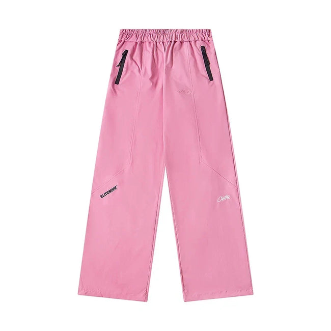 Corteiz Devil's Island Stormtrooper Waterproof Pants Pink Hover Image