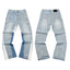 Gallery Dept Two‑Tone Side‑Splice Washed Jeans