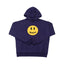 Drew House Smiley Face Pullover Hoodie, Deep Purple