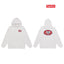 Cross border high version trendy brand Supreme letter printed hooded sweatshirt jacket, classic BOX looped hoodie for men and women (65)