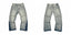 Gallery Dept Two‑Tone Faded Panel Jeans