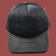 Cortiez All-Black Monochromatic Oval Ship Logo Trucker Hat
