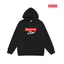 Cross border high version trendy brand Supreme letter printed hooded sweatshirt jacket, classic BOX looped hoodie for men and women (4)