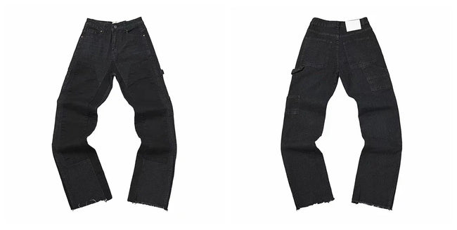 Gallery Dept Black Utility Pocket Simple Jeans Hover Image