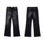 Gallery Dept Black Gradient‑Wash Flare Jeans