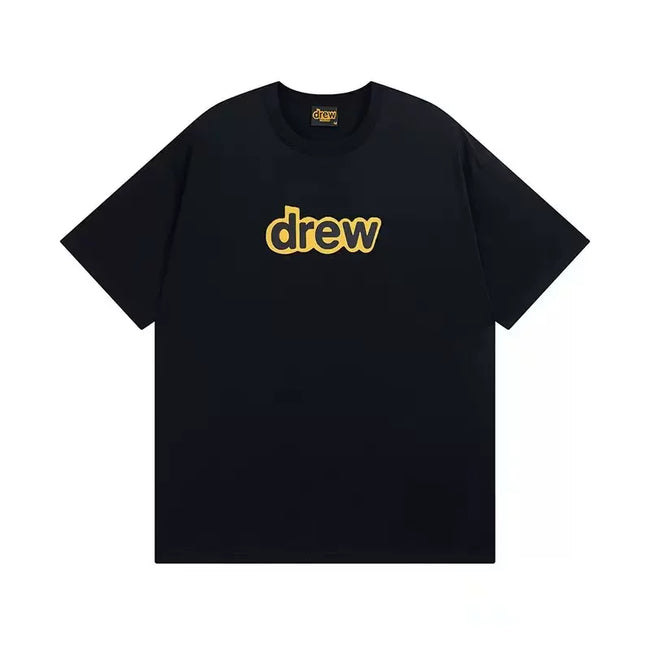 Drew House Logo Short Sleeve T‑Shirt, Black Hover Image