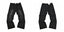 Gallery Dept Black Thin Paint‑Stroke Jeans
