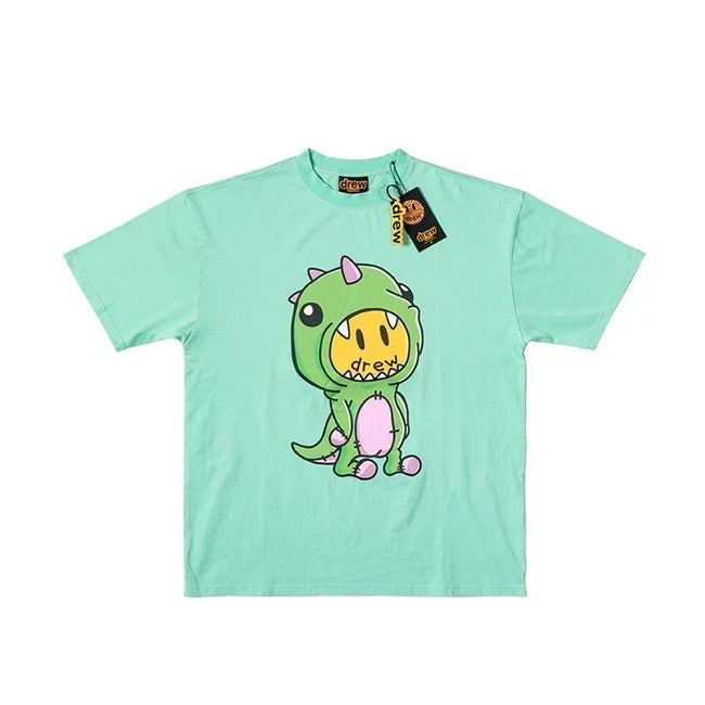 Drew House Dinosaur Graphic Short Sleeve Tee, Mint Green Hover Image