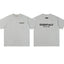 ESSENTIALS Short sleeved T-shirt European and American High Street FOG Double Line Men's and Women's American Trendy Brand Pure Cotton Round Neck Loose Set (9)