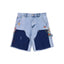 Gallery Dept Light‑Blue Dark‑Patch Floral Shorts