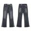 Gallery Dept Dark Grey Faded Flare Jeans