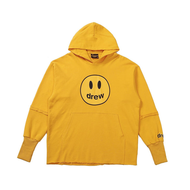 Drew House Mascot Smiley Distressed Hem Unisex French Terry Hoodie Hover Image
