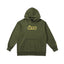 Drew House Classic Logo Olive Green Unisex Oversized Fleece Hoodie