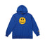 Drew House Mascot Smiley Logo Multi Blue Unisex Oversized Fleece Hoodie