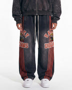 Vale Forever Anthem Sweatpants — Black / Red