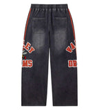 Vale Forever Anthem Sweatpants — Black / Red
