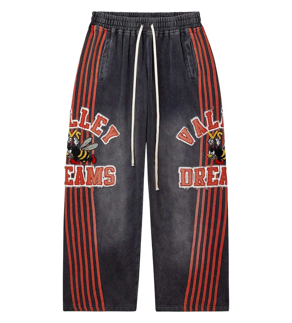 Vale Forever Anthem Sweatpants — Black / Red