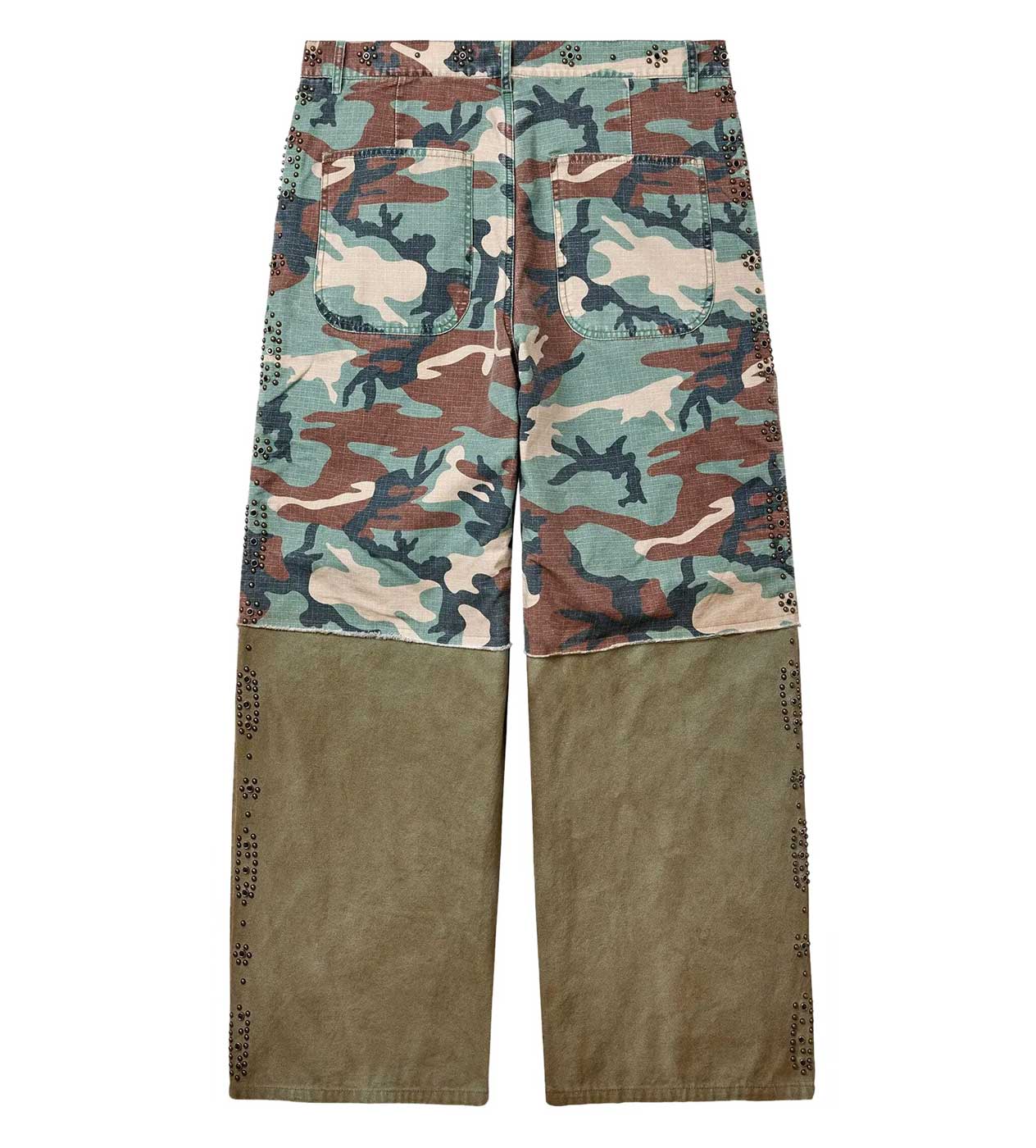 Vale Forever Armor Denim — Tan / Green Camo