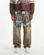 Vale Forever Armor Denim — Tan / Green Camo