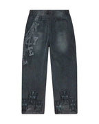 Vale Forever Chain Painter Pants — Asphalt Black