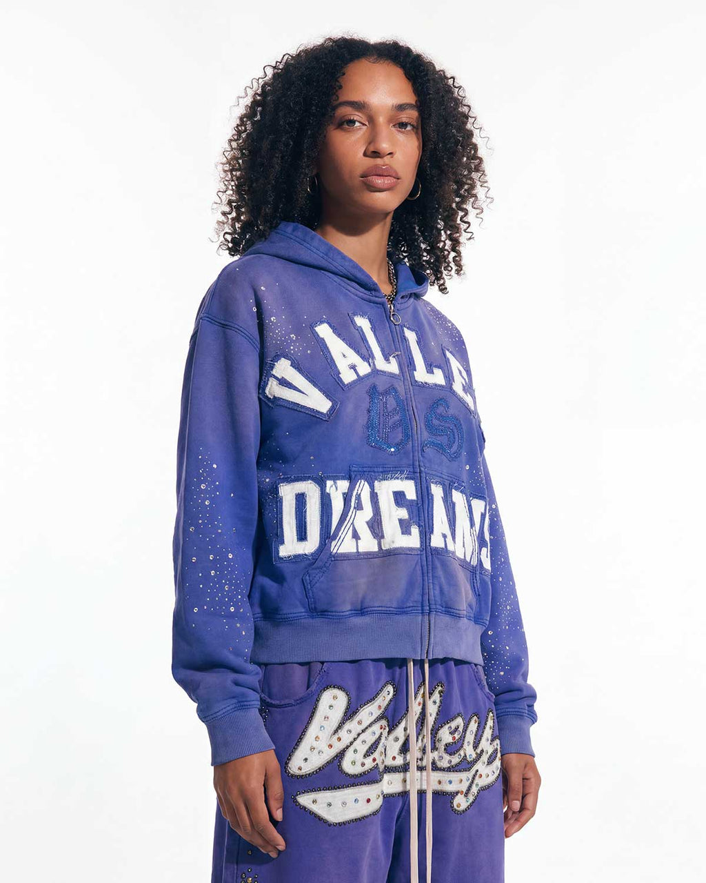 Vale Forever Skittles Sweatpants — Blueberry