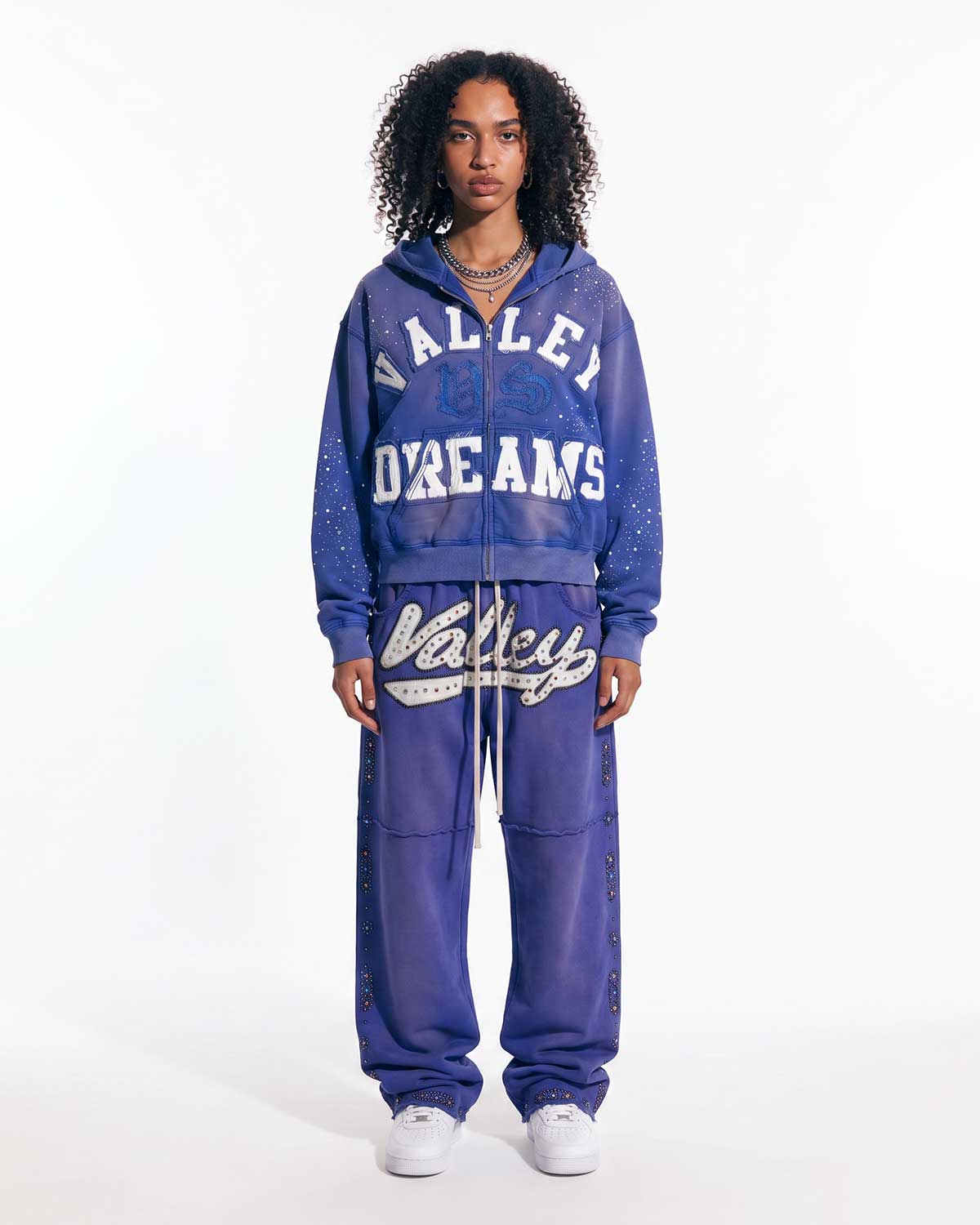 Vale Forever Skittles Sweatpants — Blueberry