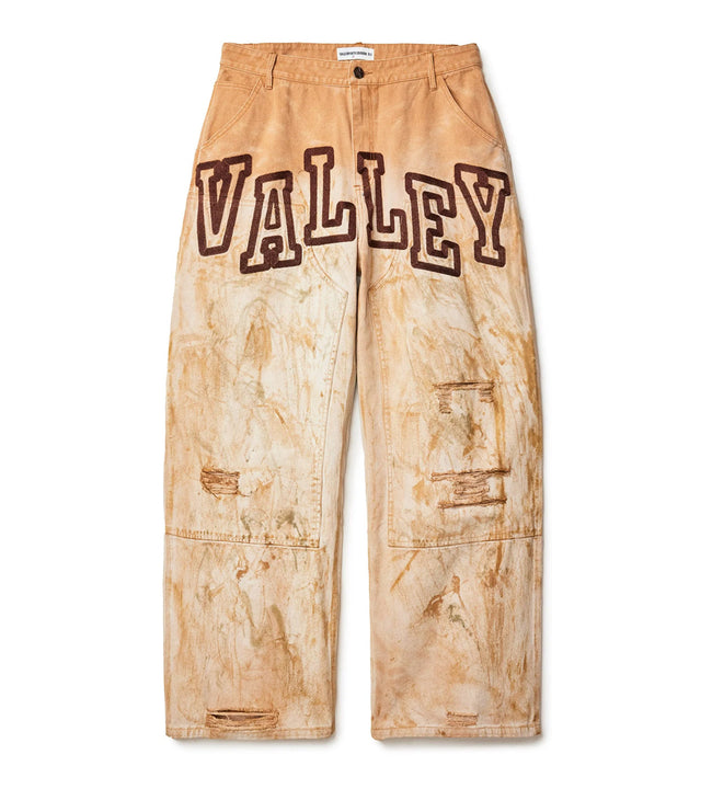 Vale Forever Collage Carpenter Pants — Tan Hover Image