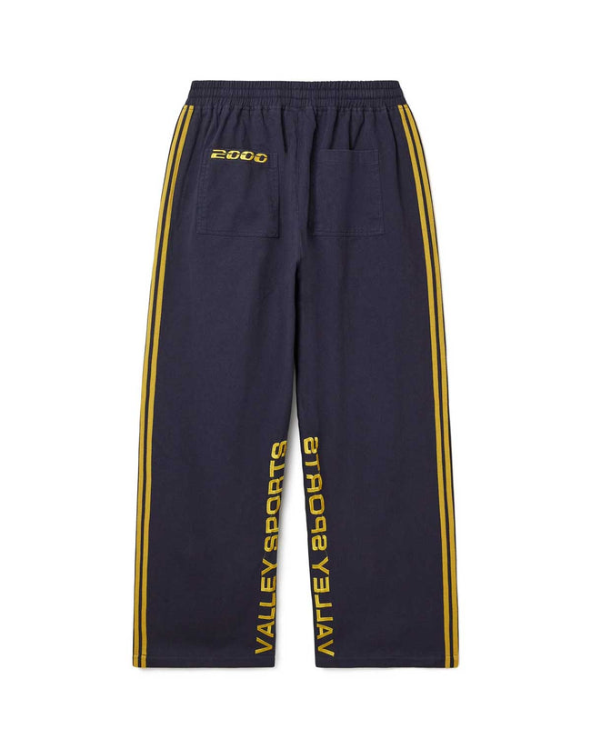 Vale Forever Cursive Track Pants — Navy Main Image