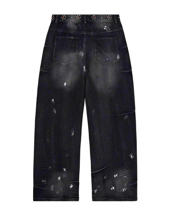 Vale Forever DIY Carpenter Jeans — Black Main Image