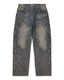 Vale Forever Flare Denim — Light Rinse Grey