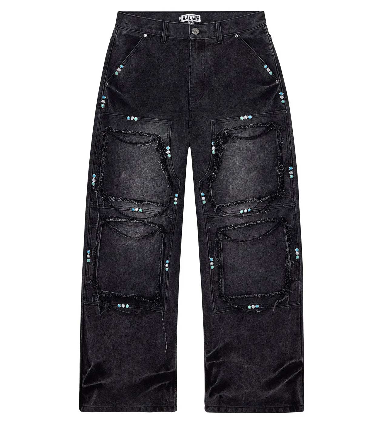 Vale Forever GEM Painter Denim — Black