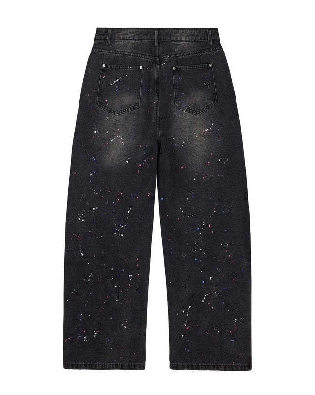 Vale Forever Ice Cream Denim Pants — Black Main Image