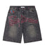 Vale Forever Iced Out Jorts Black
