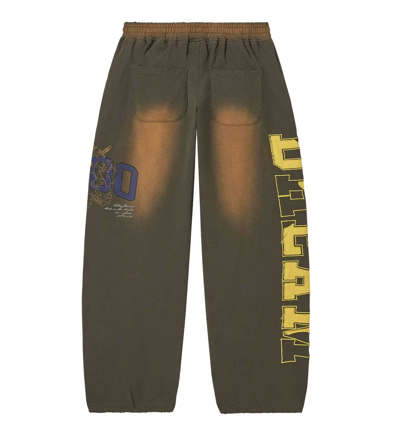 Vale Forever Kamo 2000 Sweatpants — Olive / Rust