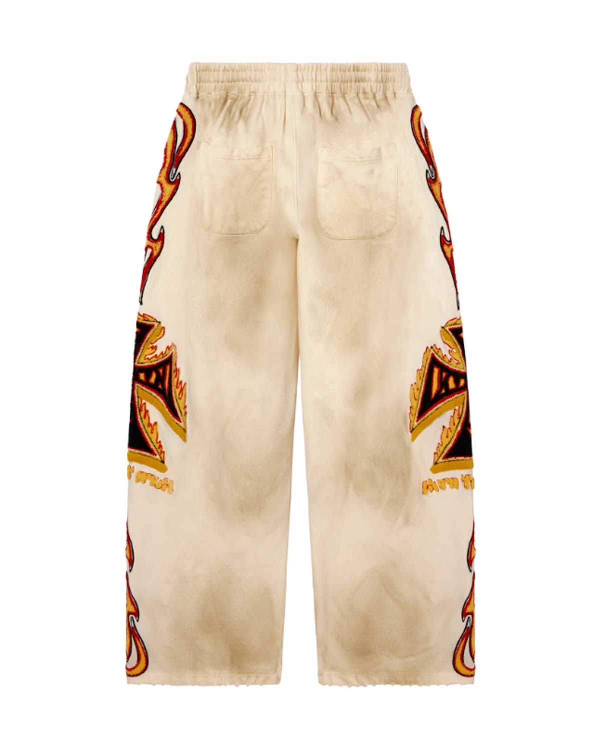 Vale Forever La Flare Sweatpants — Bone