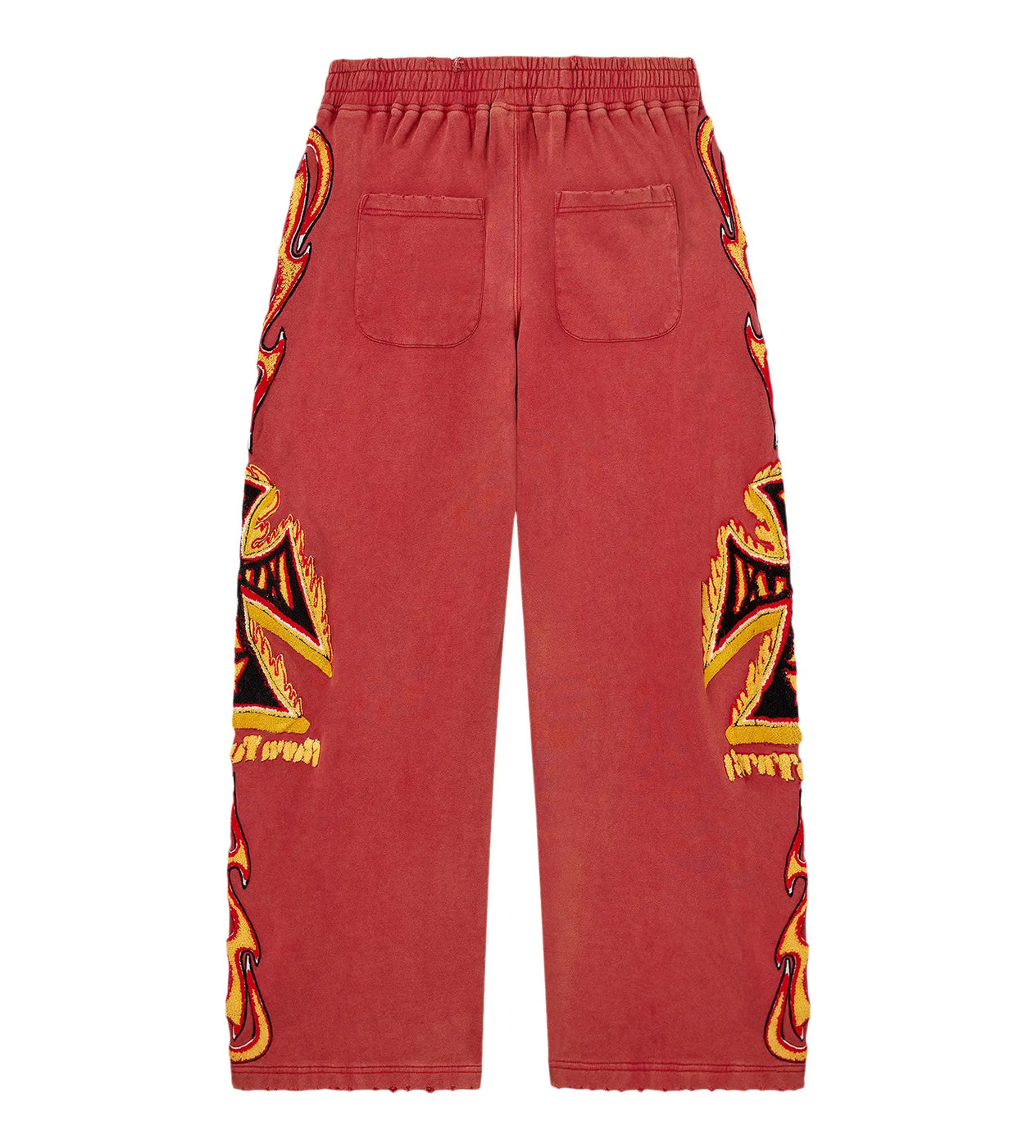 Vale Forever La Flare Sweatpants — Red