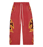Vale Forever La Flare Sweatpants — Red