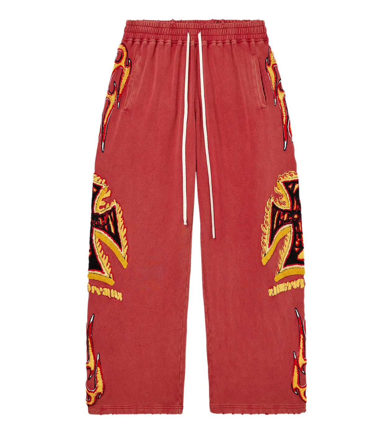 Vale Forever La Flare Sweatpants — Red