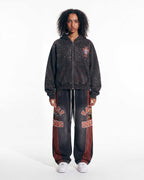 Vale Forever Anthem Sweatpants — Black / Red