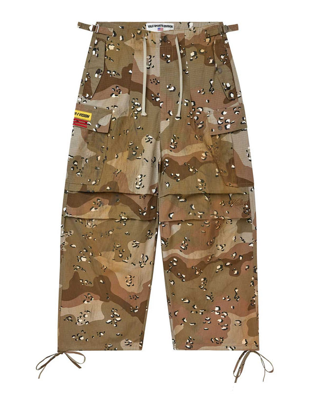 Vale Forever Rothsco Cargo Pants — Brown Camo Hover Image