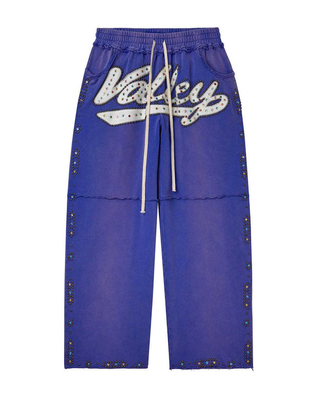 Vale Forever Skittles Sweatpants — Blueberry Hover Image
